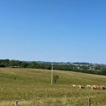 Maison De Ferme Paisible Avec Vue Sur Vallee Et Terrasse - Fr-1-489-385 * Mazirat